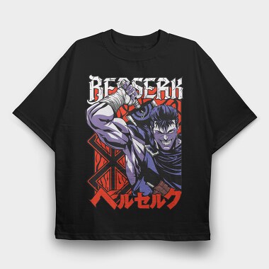Berserk, Tricou Oversize Barbati (Unisex)