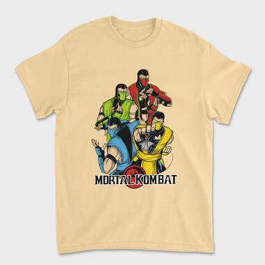 mortal kombat color, Tricou Barbati (Unisex)