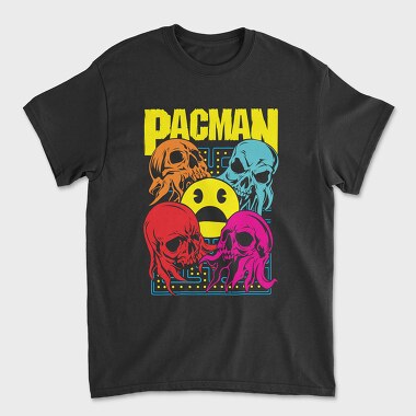 Pacman, Tricou Barbati (Unisex)