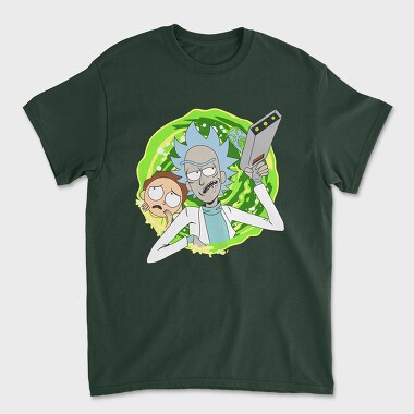 Rick and Morty 48, Tricou Barbati (Unisex)