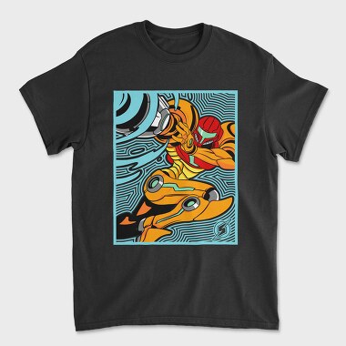 Samus Metroid Mini, Tricou Barbati (Unisex)