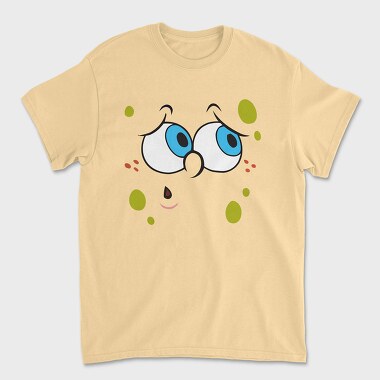 SpongeBob face 12, Tricou Barbati (Unisex)