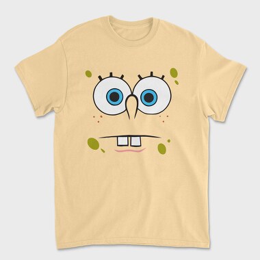 SpongeBob face 13, Tricou Barbati (Unisex)