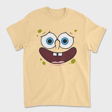 SpongeBob face 15, Tricou Barbati (Unisex)