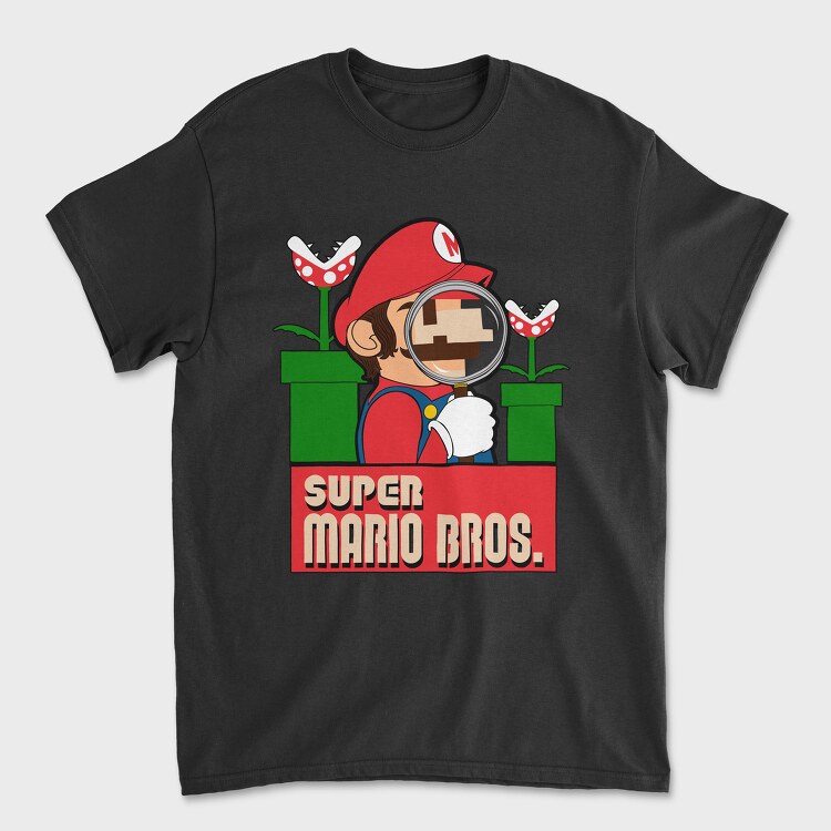 Super Mario Bros 2, Tricou Barbati (Unisex)