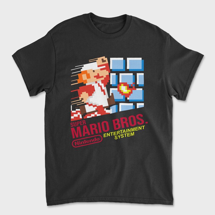 Super Mario Bros Nintendo, Tricou Barbati (Unisex)