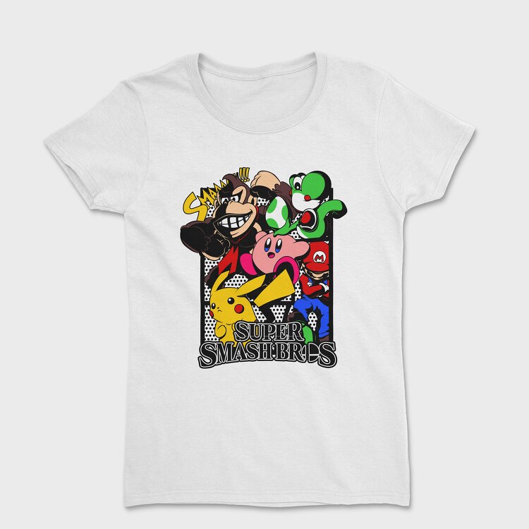 Super Smash Bros, Tricou Femei