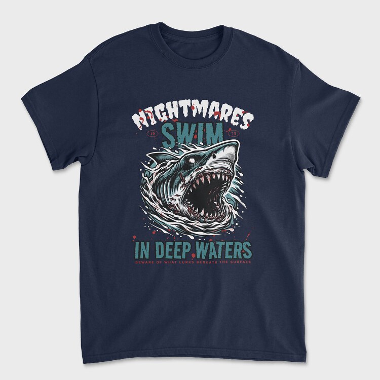 Swim in Deep Waters, Tricou Barbati (Unisex)