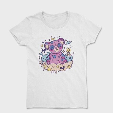 Teddybear Creepy Kawaii, Tricou Femei