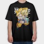 Funko Anime Son Goku Dragon Ball Z, Tricou Oversize Barbati (Unisex)