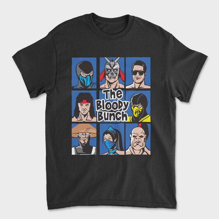 The Bloody Bunch Mortal Kombat, Tricou Barbati (Unisex)