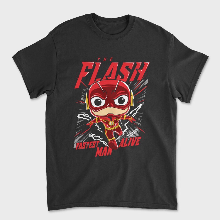 The Flash Comics, Tricou Barbati (Unisex)