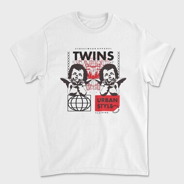 Twins 1, Tricou Barbati (Unisex)