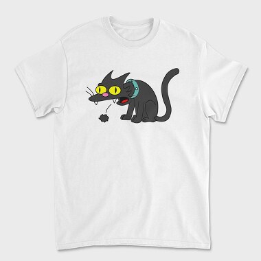 Vector Simpsons Cat, Tricou Barbati (Unisex)