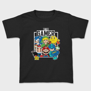 Video Game Multi Characters, Tricou Copii