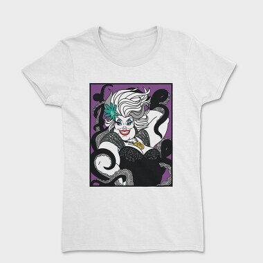 Villanas Disney Ursula C, Tricou Femei