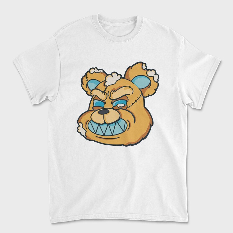 Angry Teddy Bear, Tricou Barbati (Unisex)