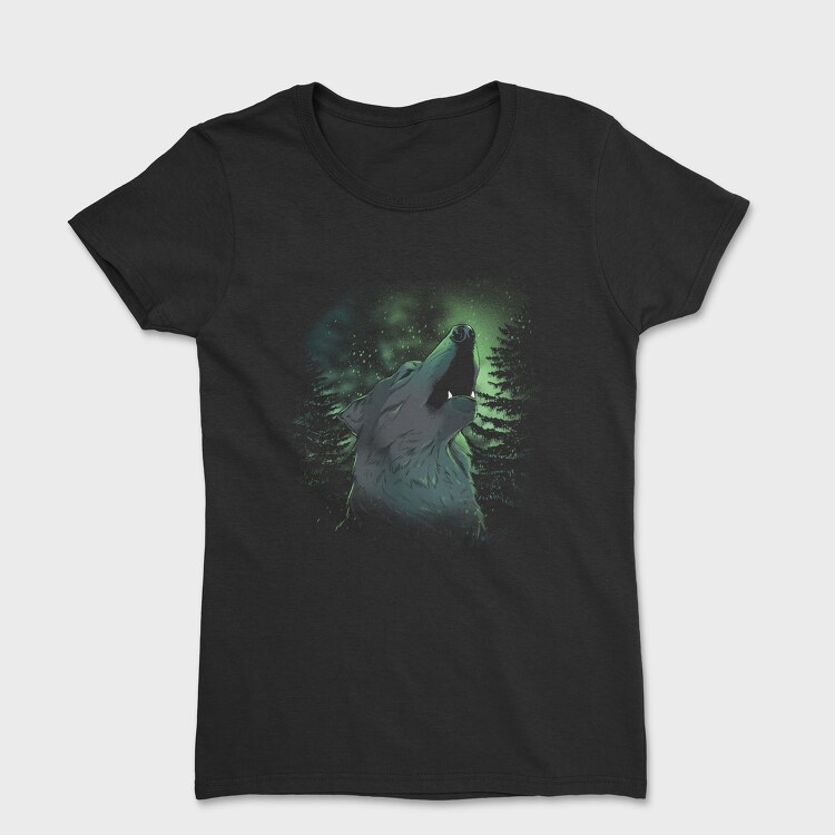 Howling Wolf Green, Tricou Femei