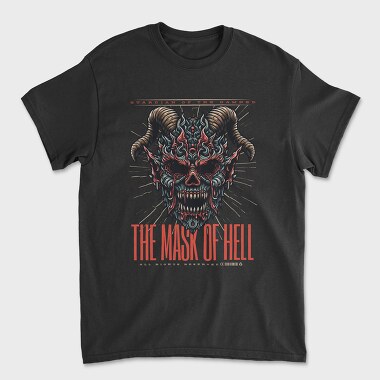 The Mask of Hell, Tricou Barbati (Unisex)