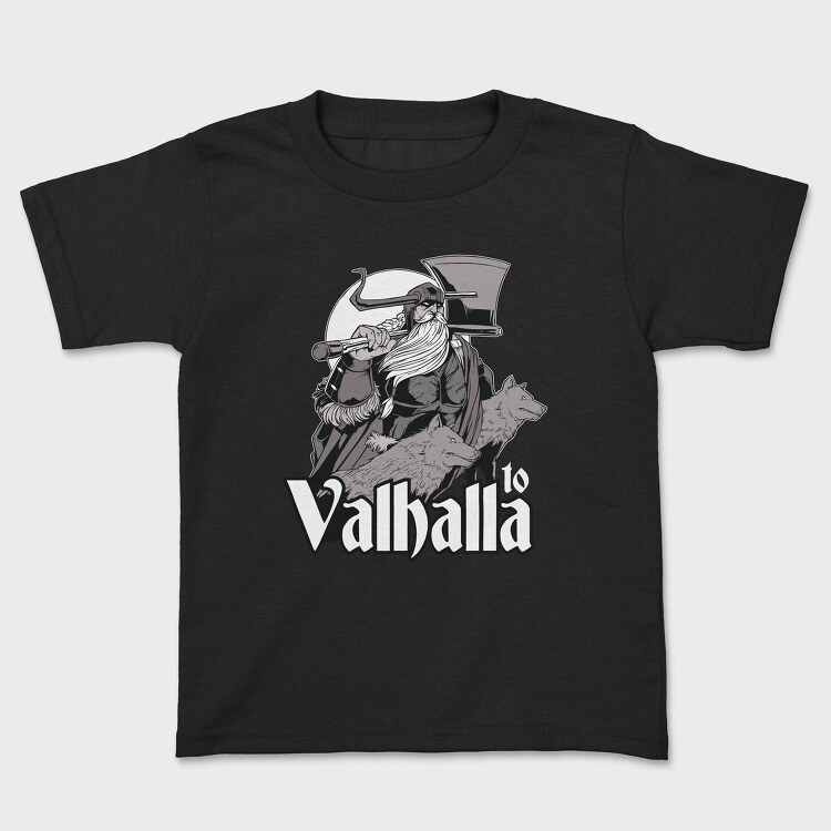 To Valhala Odin Wolves, Tricou Copii