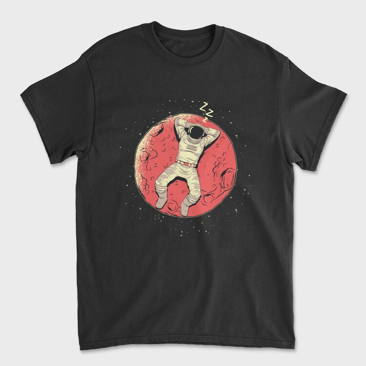 Astronaut Sleeping, Tricou Barbati (Unisex)