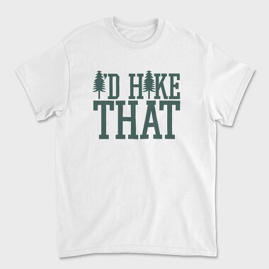 Id Hike That, Tricou Barbati (Unisex)