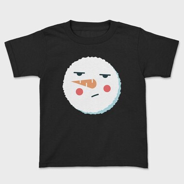 Christmas Snowman Faces 9, Tricou Copii