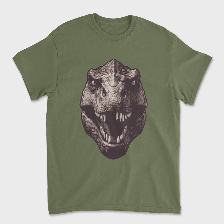 Trex Missing Tooth, Tricou Barbati (Unisex)