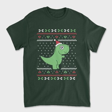 Trex Ugly Sweater, Tricou Barbati (Unisex)