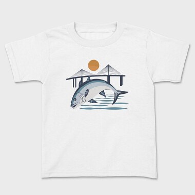 Fish Illustration 3, Tricou Copii