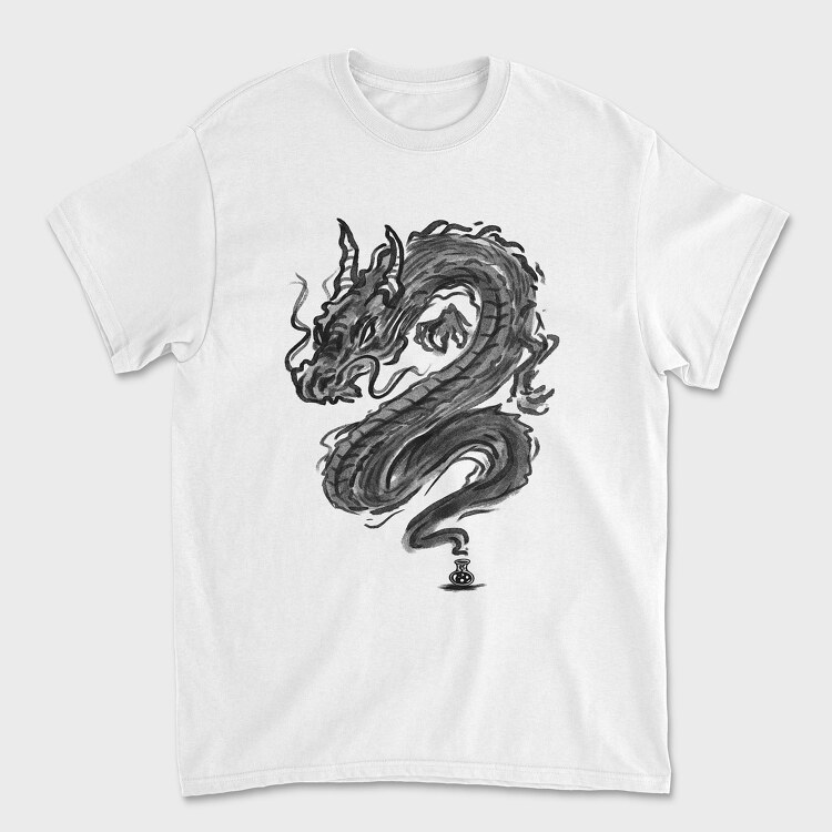 Ink Dragon, Tricou Barbati (Unisex)