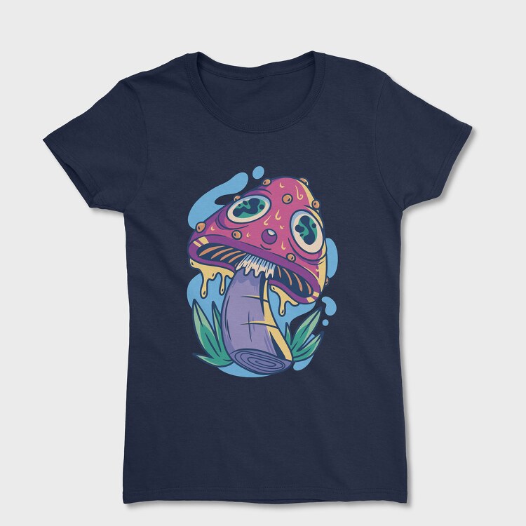 Trippy Mushroom, Tricou Femei