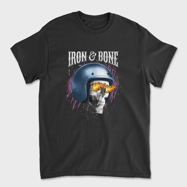 Iron and Bone, Tricou Barbati (Unisex)