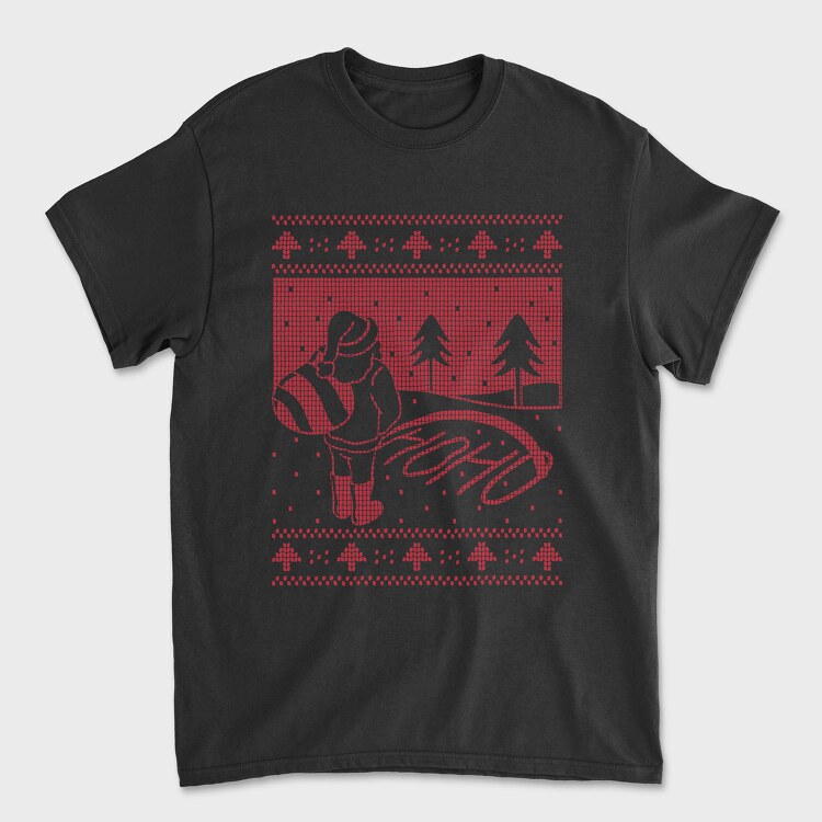 Ugly Sweater Hoho, Tricou Barbati (Unisex)