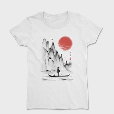 Japanese Traditional Landscape, Tricou Femei