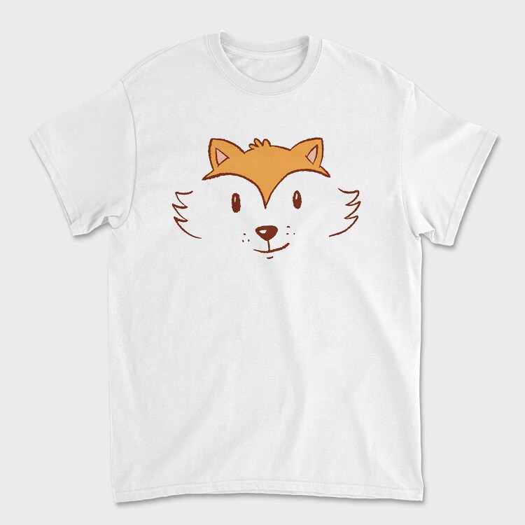 Fox Face, Tricou Barbati (Unisex)