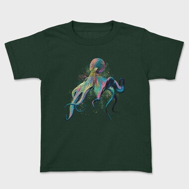 Colorful Octopus, Tricou Copii