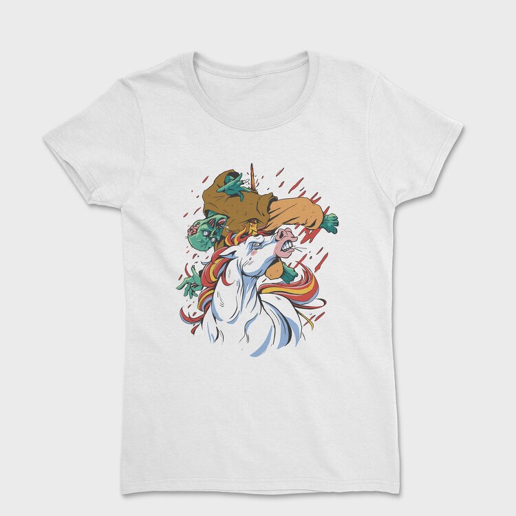 Unicorn Zombies, Tricou Femei