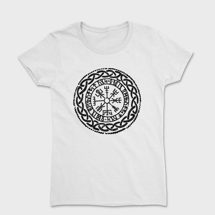 Viking Compass Odin, Tricou Femei