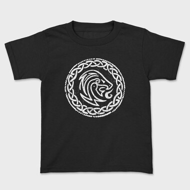 Viking Dragon Monochrome, Tricou Copii