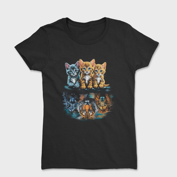 Kittens Strenght Big Cats, Tricou Femei