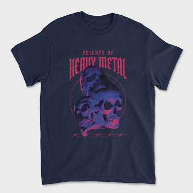 Knights of Heavy Metal, Tricou Barbati (Unisex)