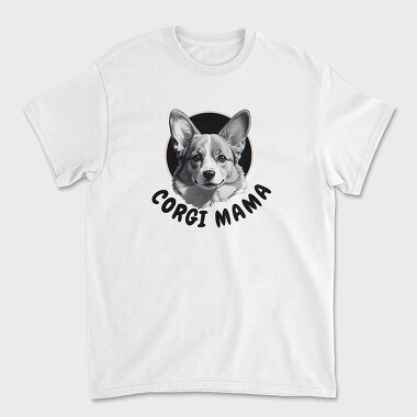 Corgi Mama, Tricou Barbati (Unisex)