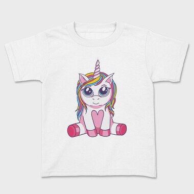 Big Eyes Unicorn, Tricou Copii