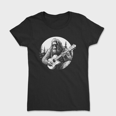 Bigfoot Playing Guitar, Tricou Femei