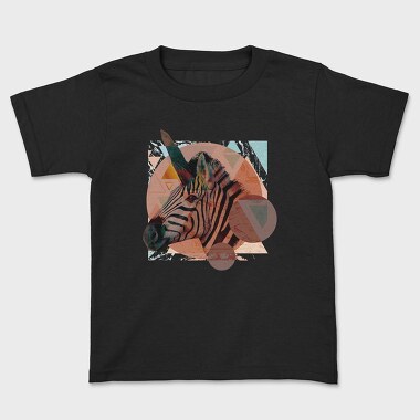 Geometric Zebra, Tricou Copii