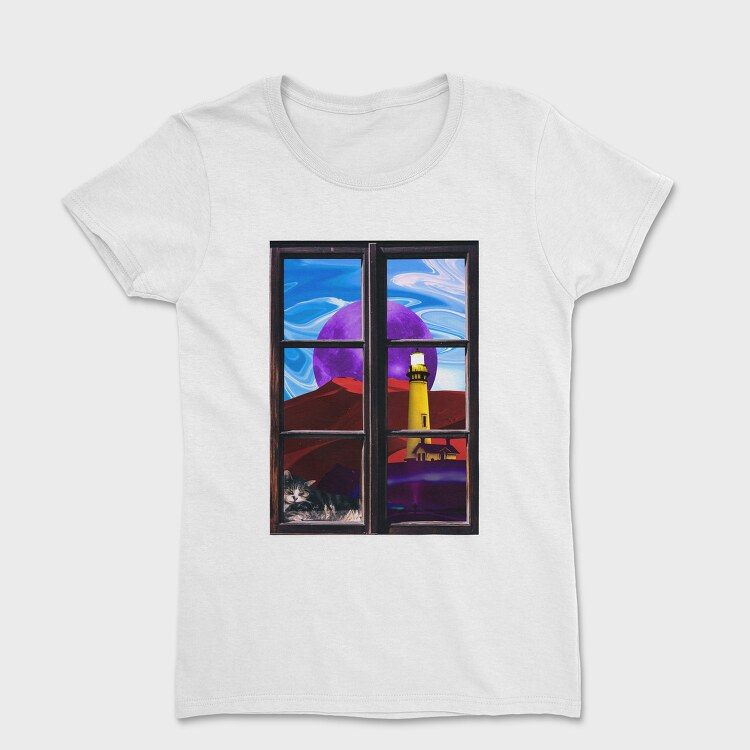 Landscape Window, Tricou Femei