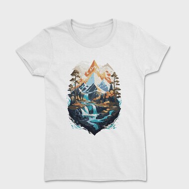 Landscape Winter, Tricou Femei