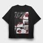 Tokio Ghoul 5, Tricou Oversize Barbati (Unisex)