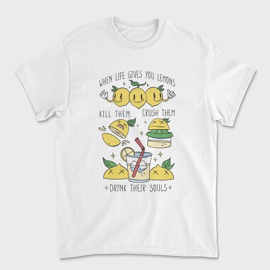 Lemons Life Joke, Tricou Barbati (Unisex)